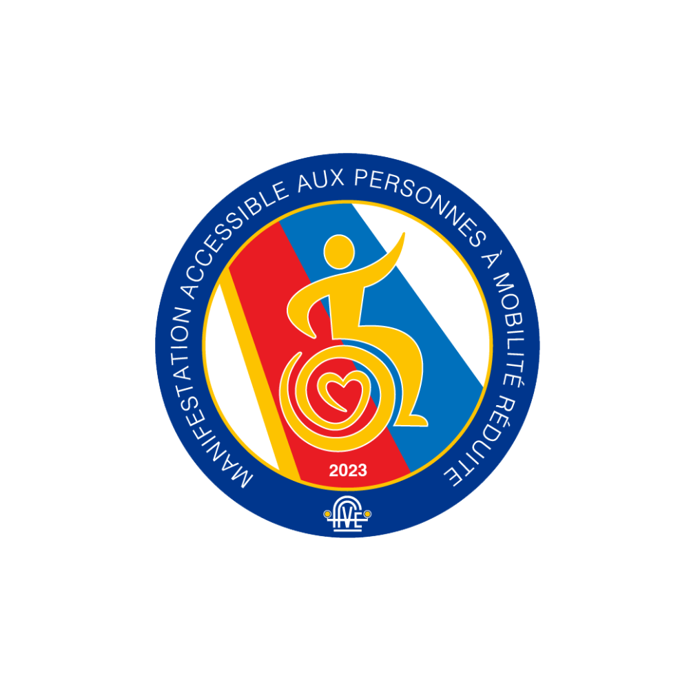Label : « manifestation accessible aux personnes à mobilité réduite »